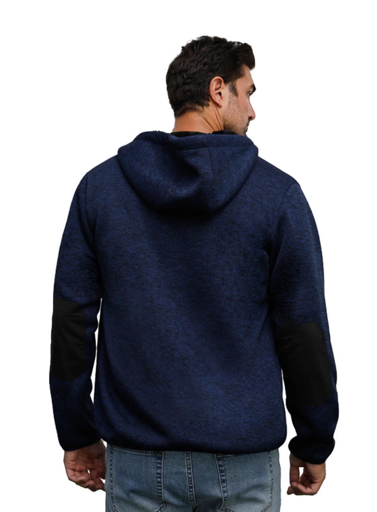 POLERON HOMBRE TEJIDO CON POLAR PANAMA JACK - H949 | AZUL - 4