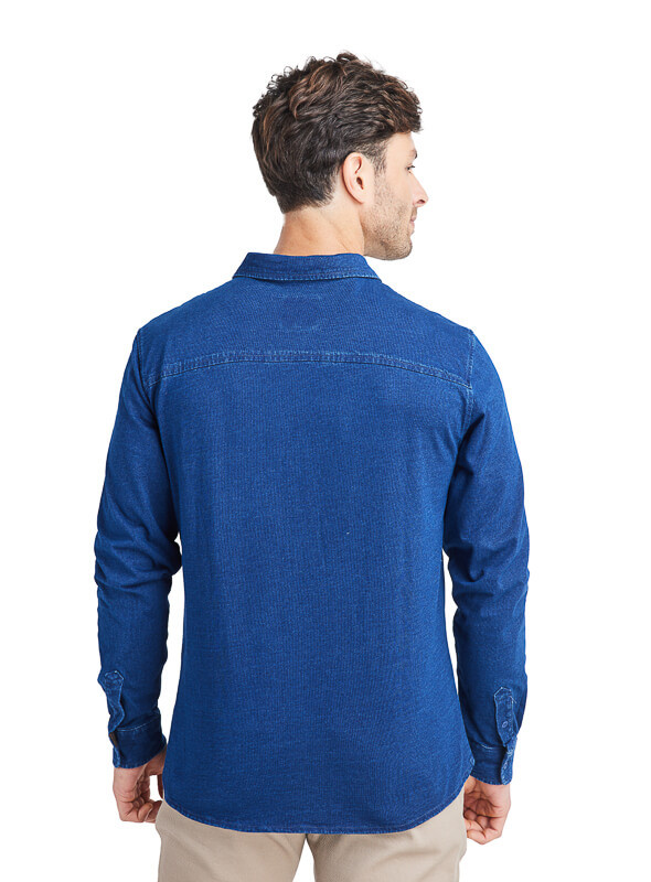 CAMISA CASUAL HOMBRE PANAMA JACK - H938 | AZUL - 3