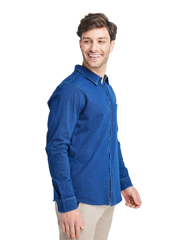 CAMISA CASUAL HOMBRE PANAMA JACK - H938 | AZUL - 6