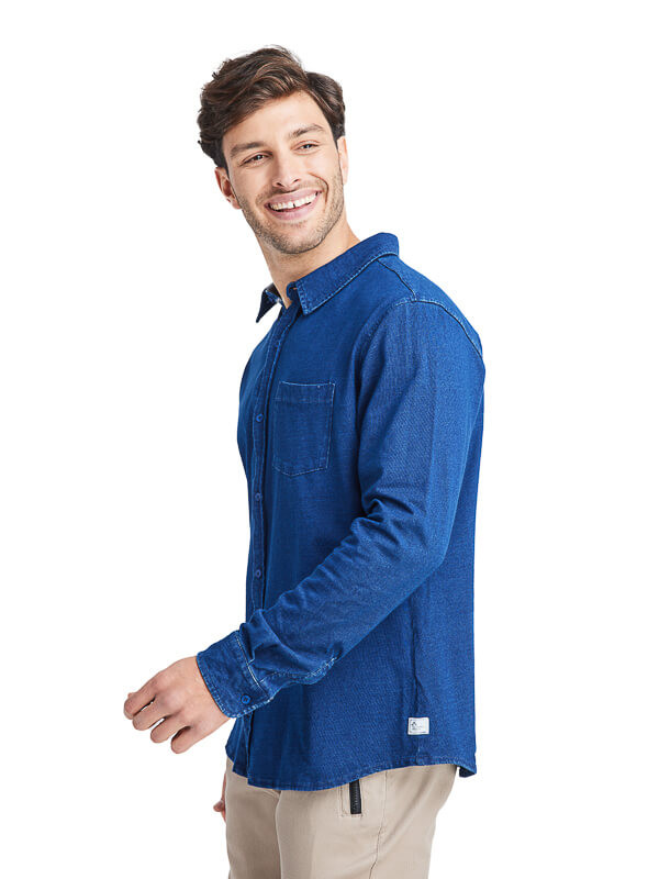 CAMISA CASUAL HOMBRE PANAMA JACK - H938 | AZUL - 8