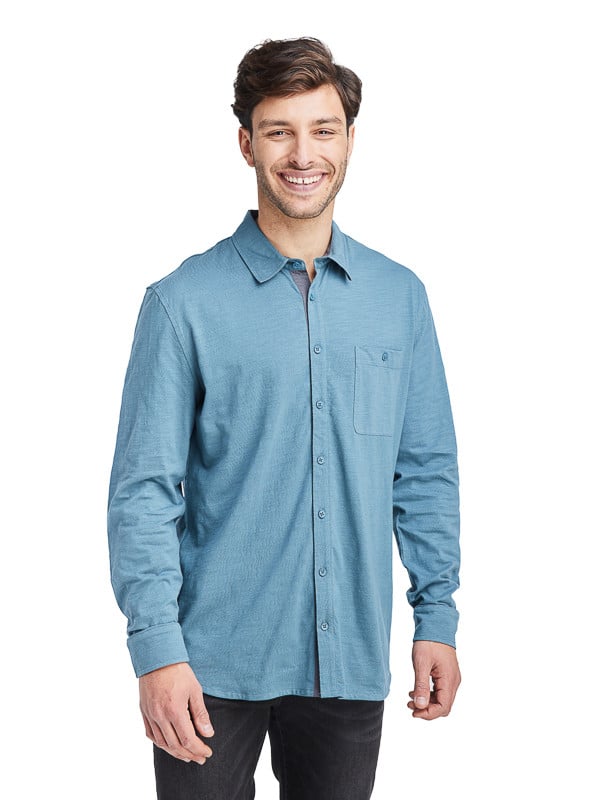 CAMISA CASUAL HOMBRE PANAMA JACK - H936 | CELESTE - 1