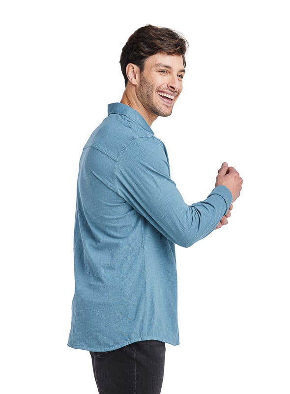 CAMISA CASUAL HOMBRE PANAMA JACK - H936 | CELESTE - 2