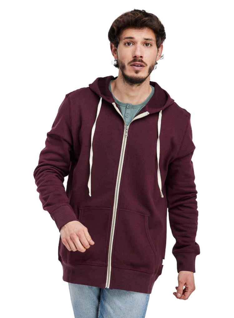 POLERON HOMBRE ZIPPER ALGODON PANAMA JACK - H946 | BORDO - 2
