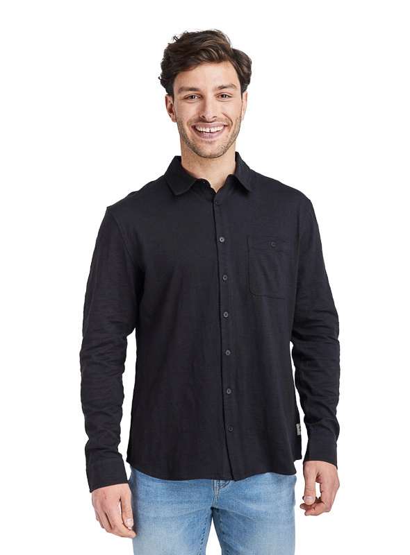 CAMISA CASUAL HOMBRE PANAMA JACK - H936 | NEGRO - 1
