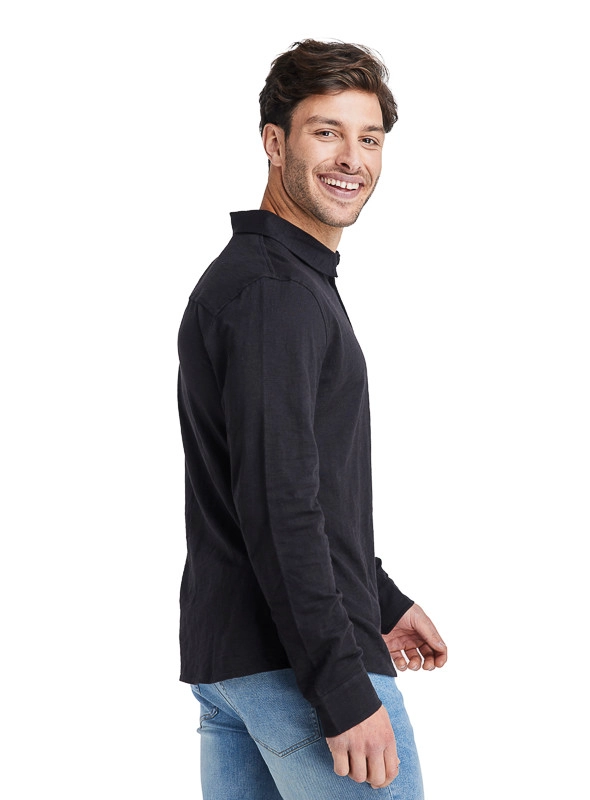 CAMISA CASUAL HOMBRE PANAMA JACK - H936 | NEGRO - 2