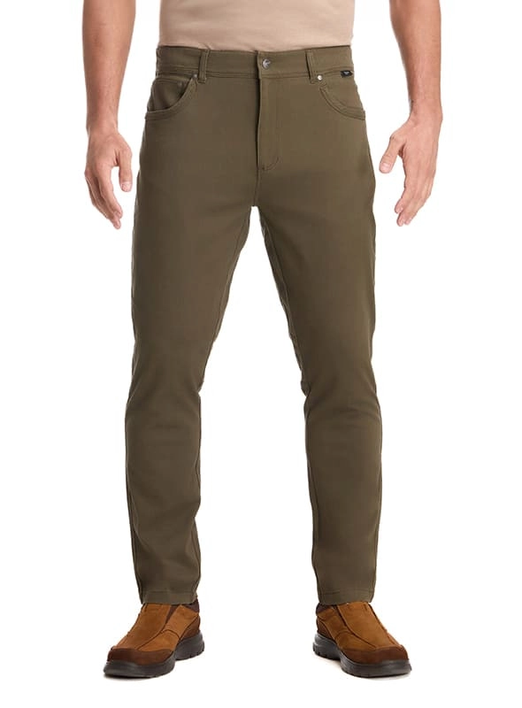 PANTALON MUJER LINO PALAZZO PANAMA JACK - K874 | VERDE - 1