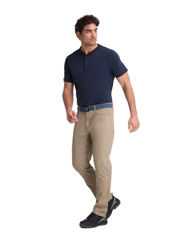 PANTALON HOMBRE VESTIR CASUAL - K876 | BEIGE - 5