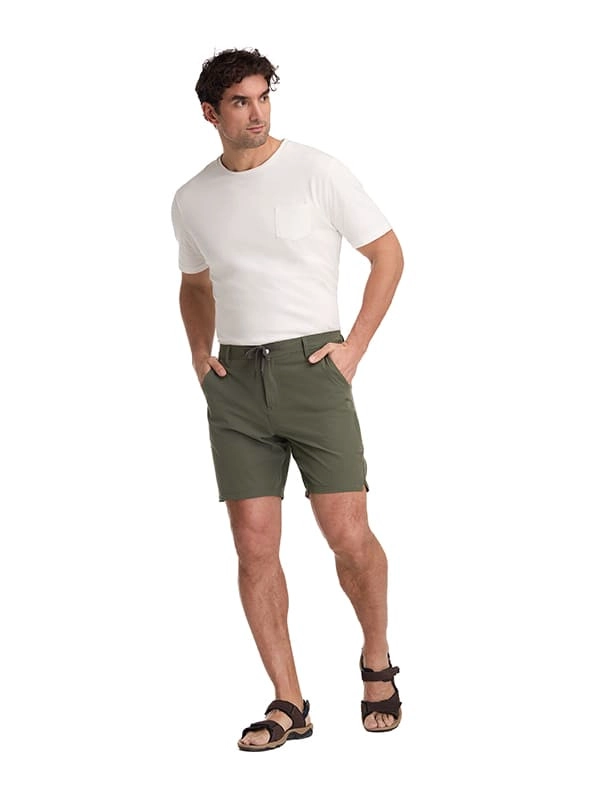 BERMUDA HOMBRE TECNICO HIBRIDO PANAMA JACK - K879 | VERDE - 5