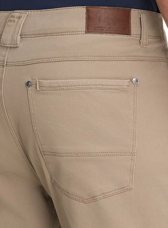 PANTALON MUJER LINO PALAZZO PANAMA JACK - K874 | BEIGE - 5
