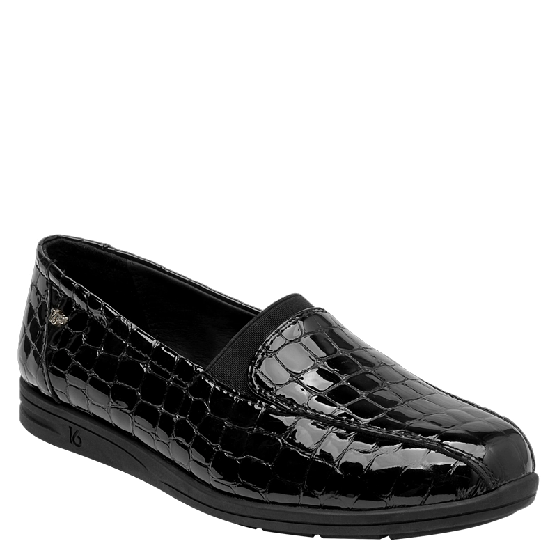 MOCASIN CUERO MUJER 16 HRS - 16M0220 | NEGRO - 1