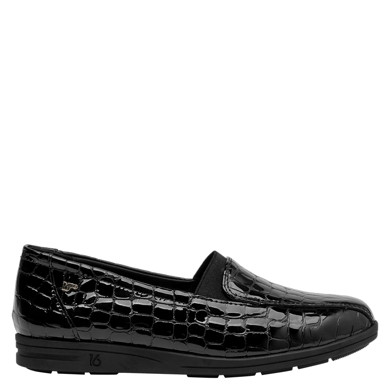 MOCASIN CUERO MUJER 16 HRS - 16M0220 | NEGRO - 2