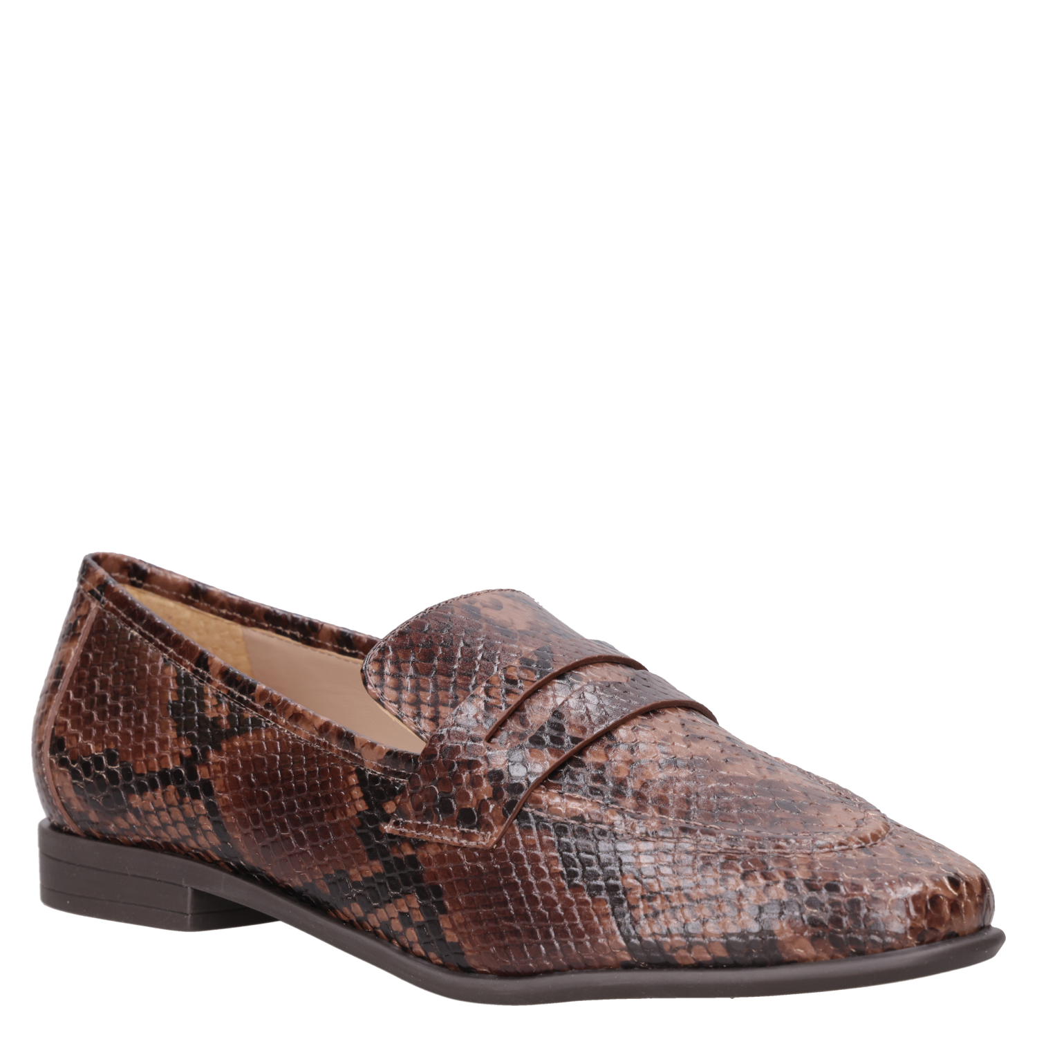 MOCASIN FORMAL MUJER MINGO - MIM0132 | MARRON OSCURO - 1