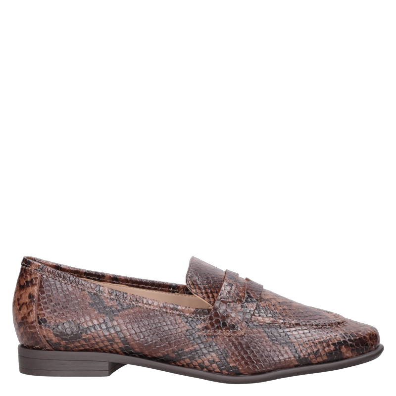 MOCASIN FORMAL MUJER MINGO - MIM0132 | MARRON OSCURO - 7