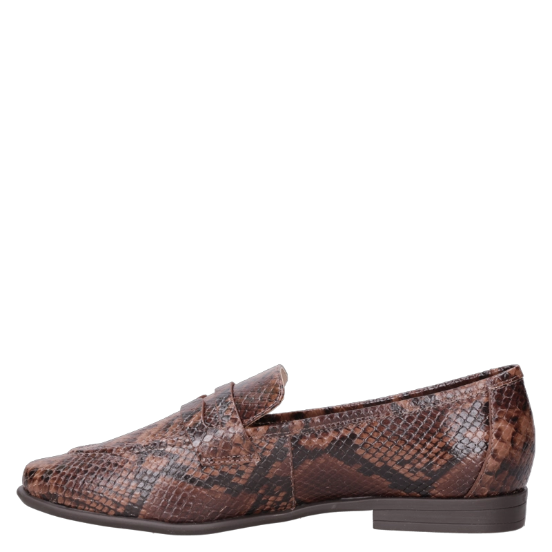 MOCASIN FORMAL MUJER MINGO - MIM0132 | MARRON OSCURO - 9