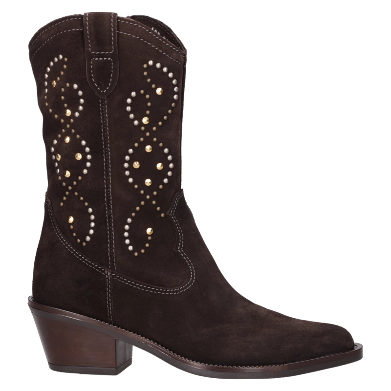 BOTA VAQUERO MUJER ZAPPA - ZAM0112 | MARRON OSCURO - 1