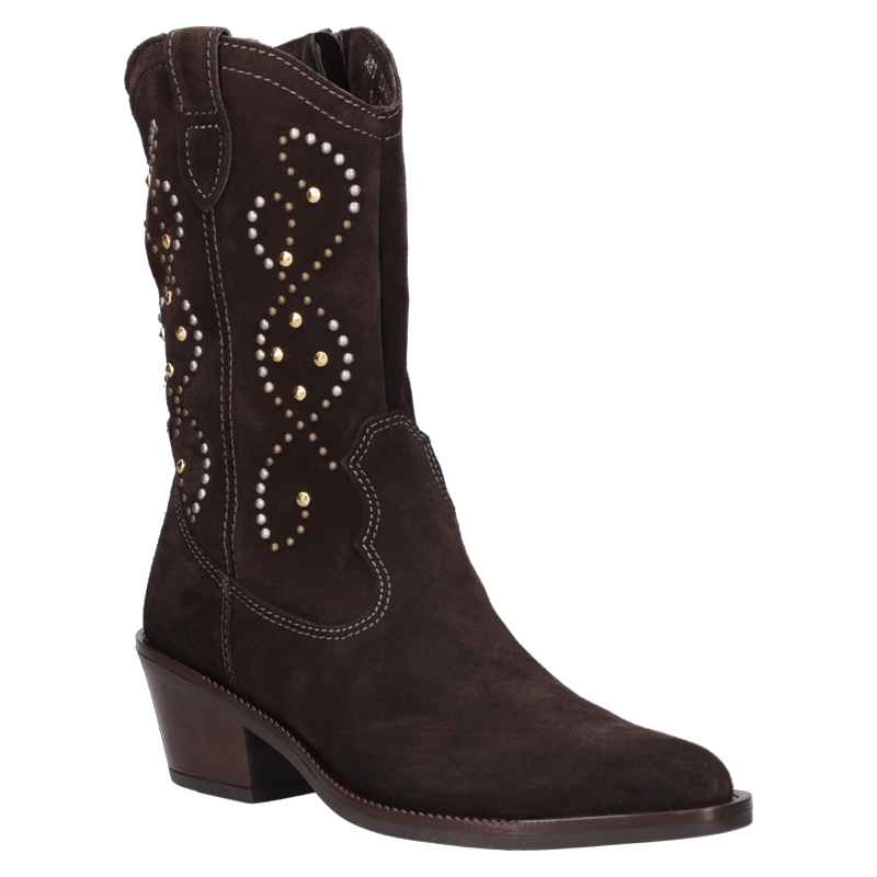 BOTA VAQUERO MUJER ZAPPA - ZAM0112 | MARRON OSCURO - 6