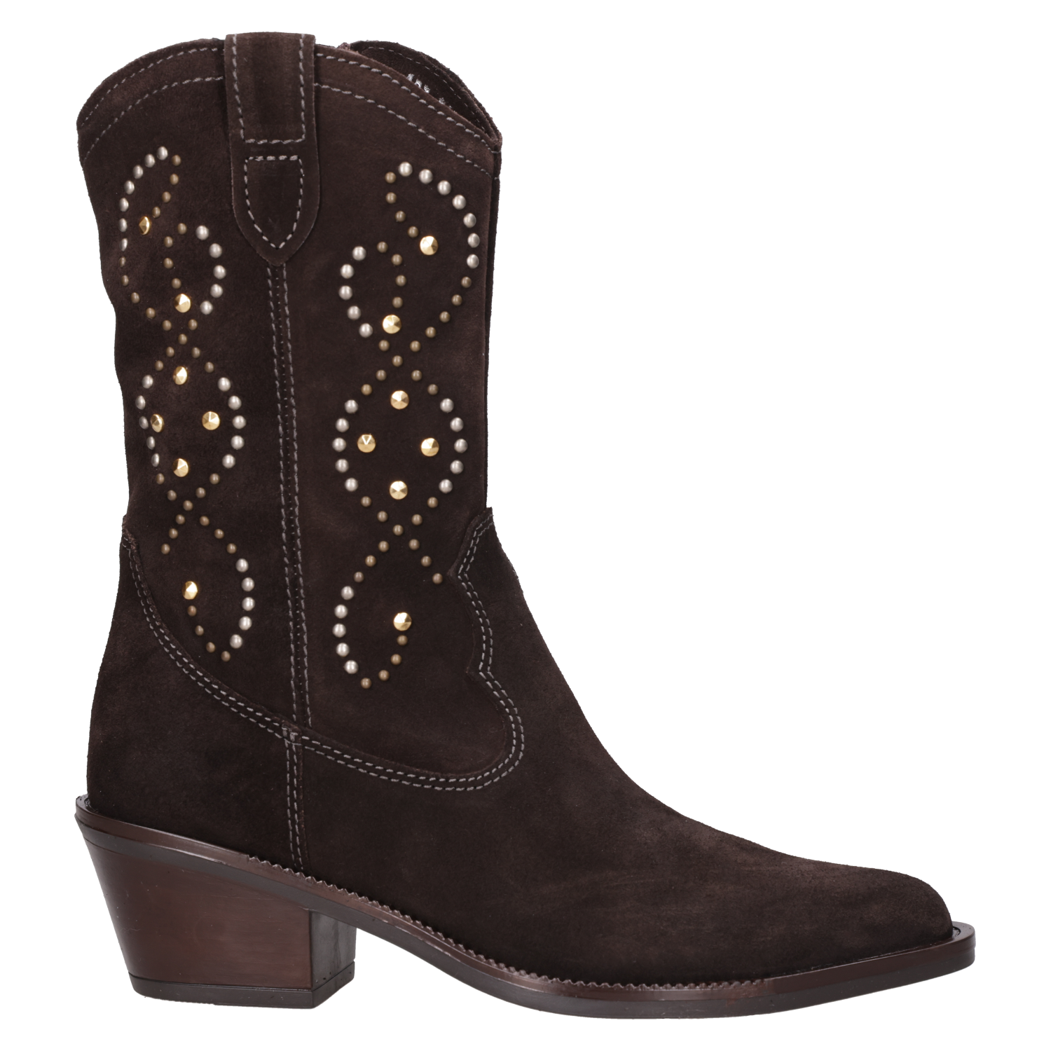 BOTA VAQUERO MUJER ZAPPA - ZAM0112 | MARRON OSCURO - 7
