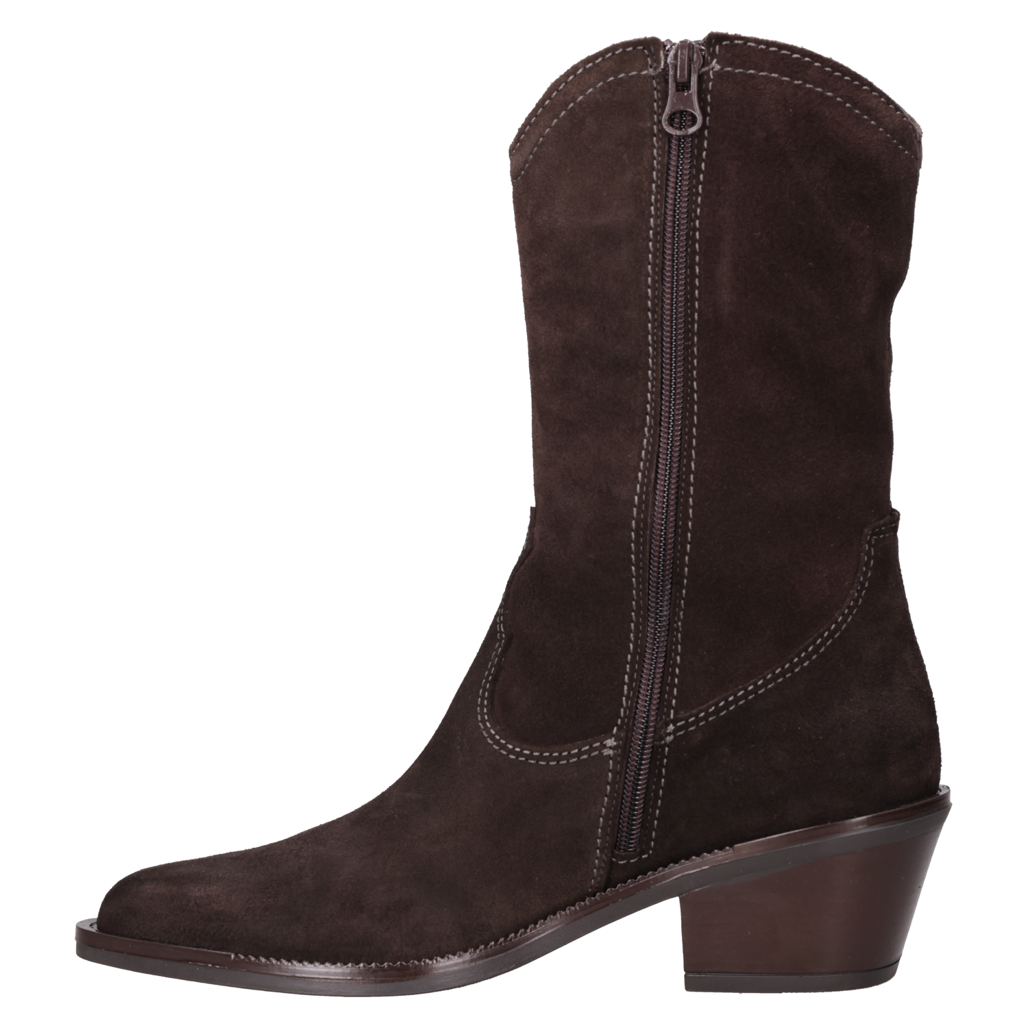BOTA VAQUERO MUJER ZAPPA - ZAM0112 | MARRON OSCURO - 9