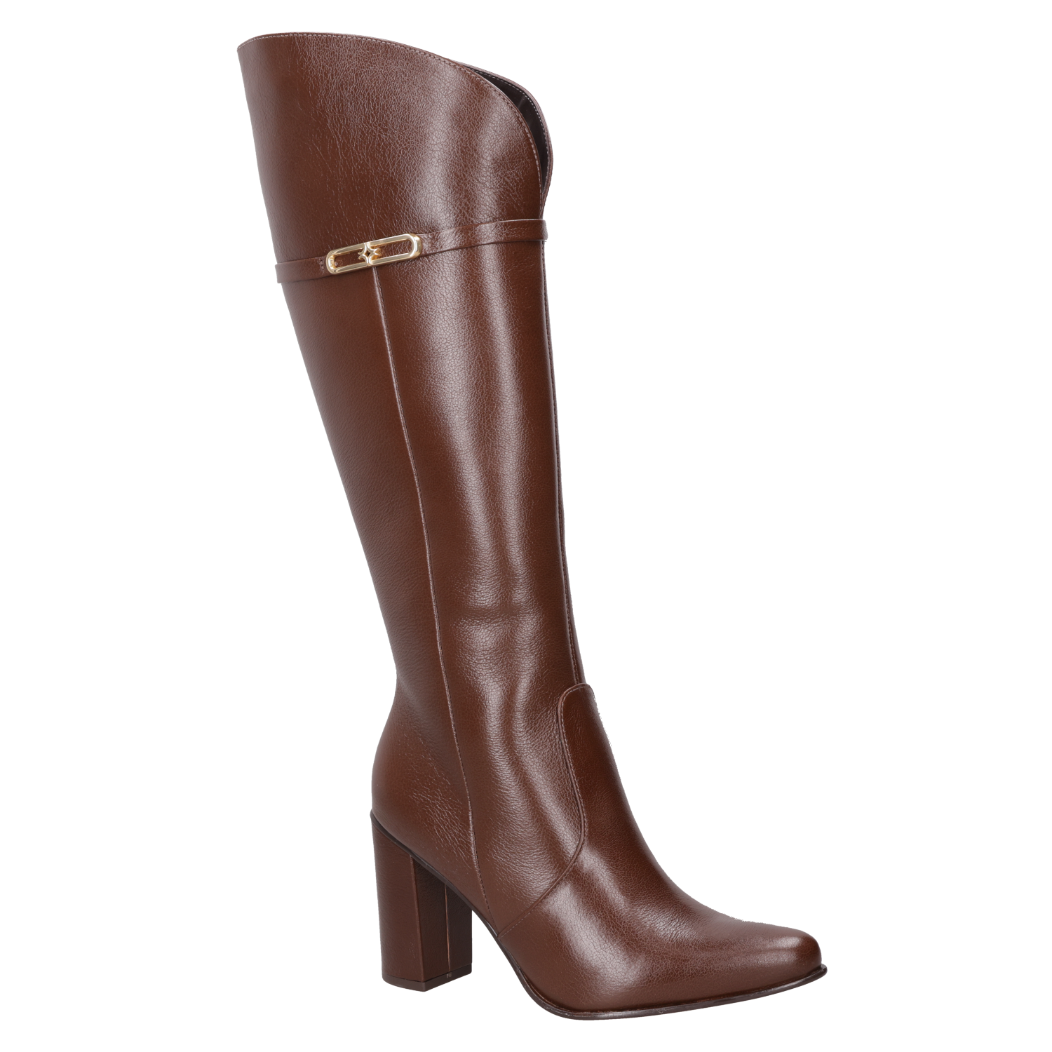 BOTA FORMAL MUJER LUZ DA LUA - LDM0088 | MARRON OSCURO - 1