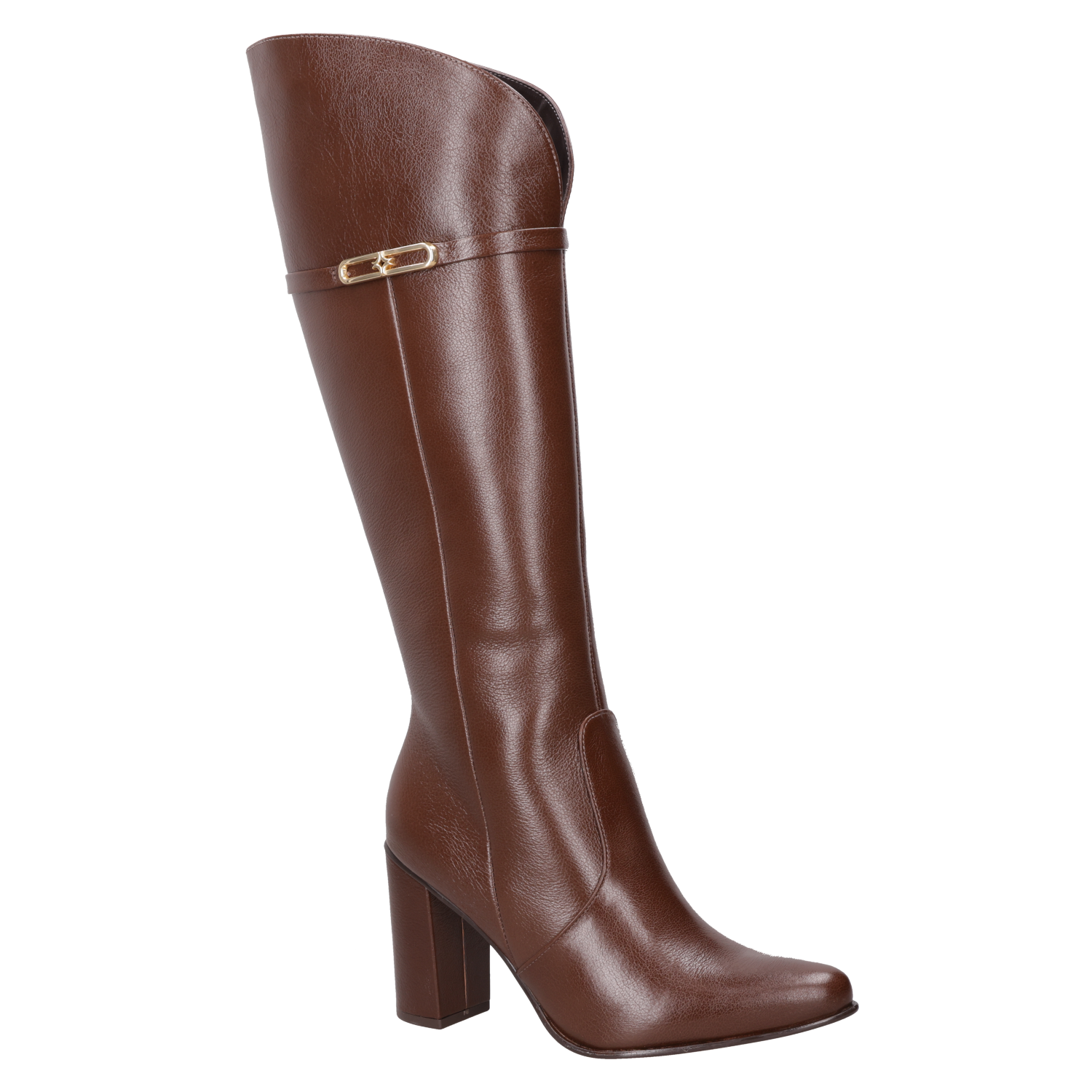 BOTA FORMAL MUJER LUZ DA LUA - LDM0088 | MARRON OSCURO - 6