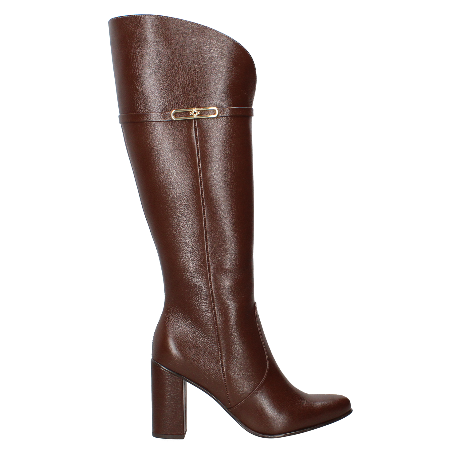 BOTA FORMAL MUJER LUZ DA LUA - LDM0088 | MARRON OSCURO - 7