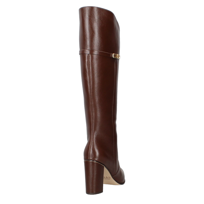 BOTA FORMAL MUJER LUZ DA LUA - LDM0088 | MARRON OSCURO - 8
