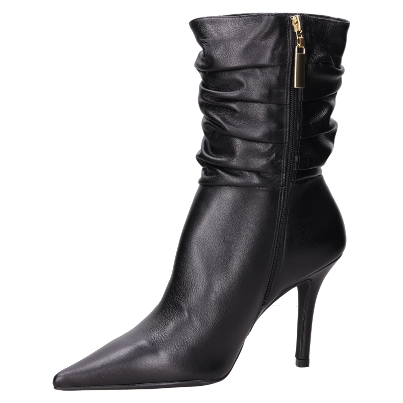 BOTA FORMAL MUJER MINGO - MIM0120 | NEGRO - 4
