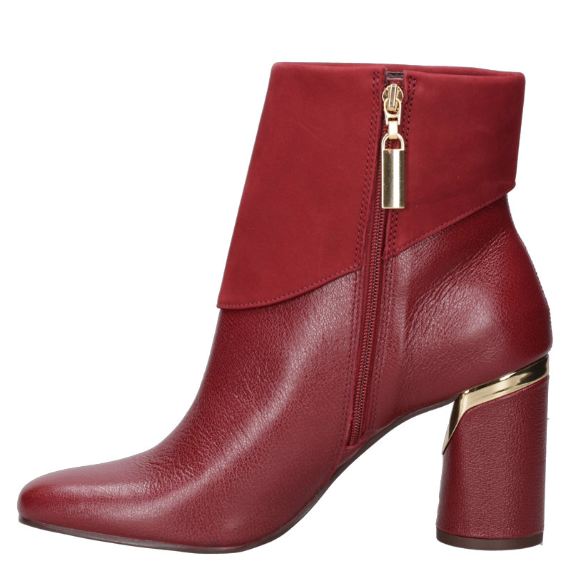 BOTIN FORMAL MUJER MINGO - MIM0136 | ROJO - 4