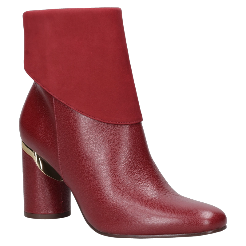 BOTIN FORMAL MUJER MINGO - MIM0136 | ROJO - 6