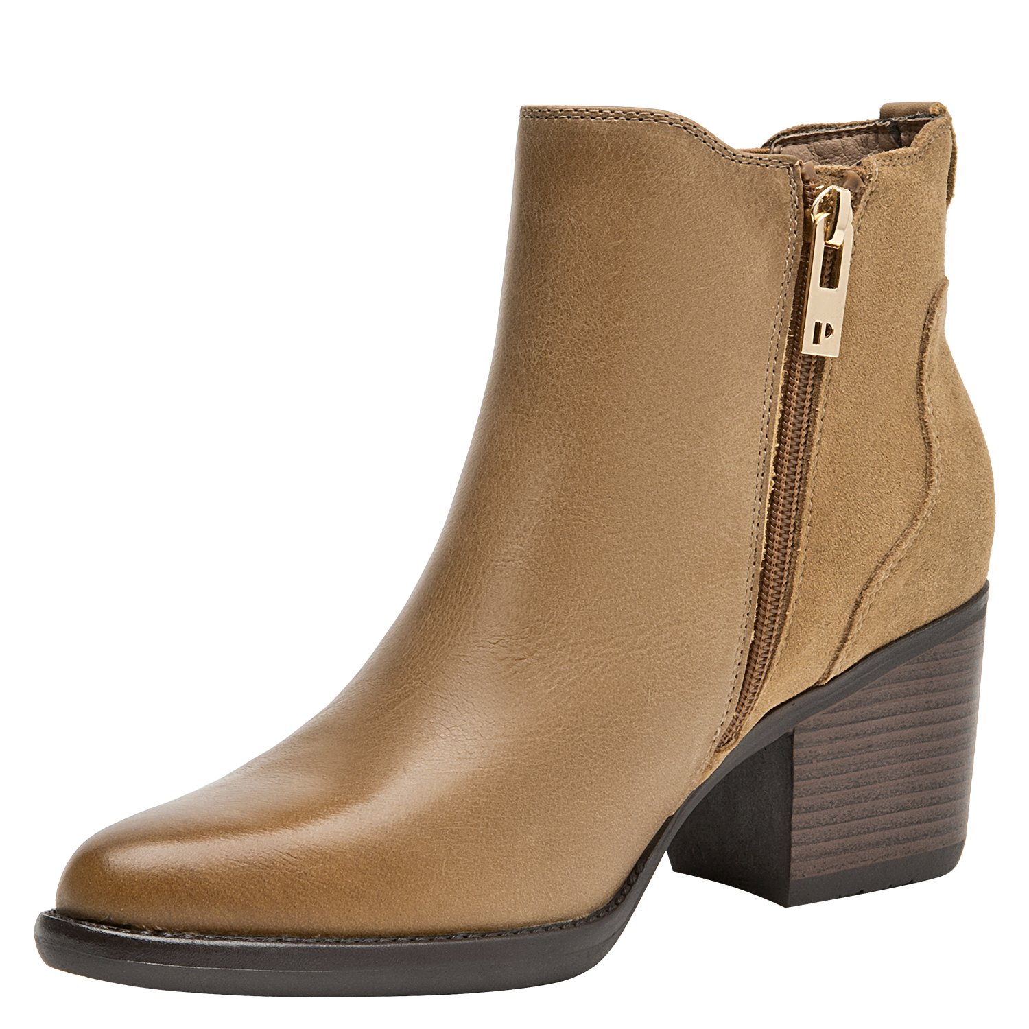 BOTIN CASUAL MUJER POLLINI - POM0284 | MARRON CLARO - 5