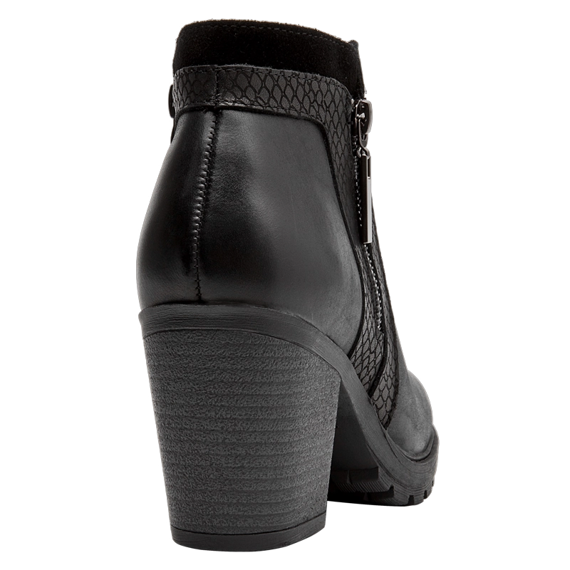 BOTIN TACO CUADRADO MUJER BRUNO ROSSI - BRM0209 - 3