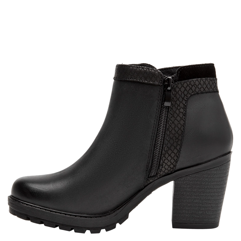 BOTIN TACO CUADRADO MUJER BRUNO ROSSI - BRM0209 - 4