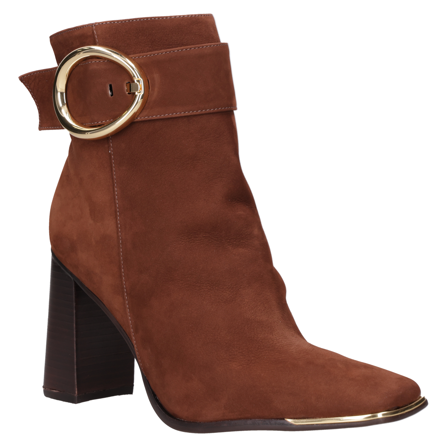BOTIN CASUAL MUJER MINGO - MIM0125 | MARRON OSCURO - 1