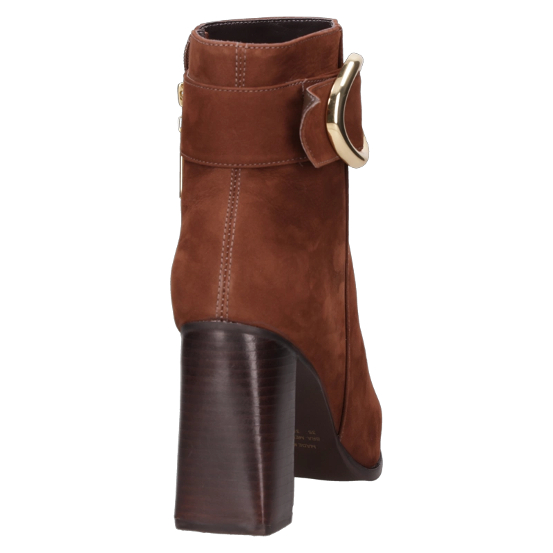BOTIN CASUAL MUJER MINGO - MIM0125 | MARRON OSCURO - 8