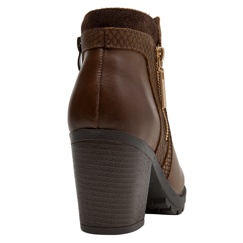 BOTIN TACO CUADRADO MUJER BRUNO ROSSI - BRM0209 - 8