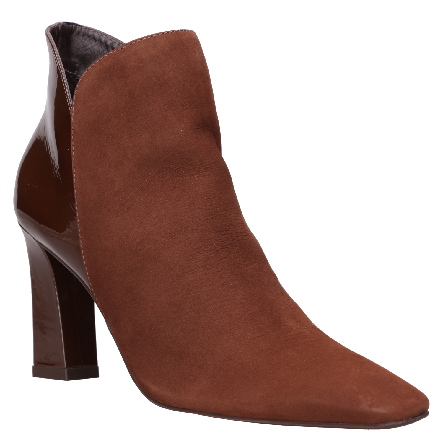 BOTIN FORMAL MUJER MINGO - MIM0140 | MARRON OSCURO - 1