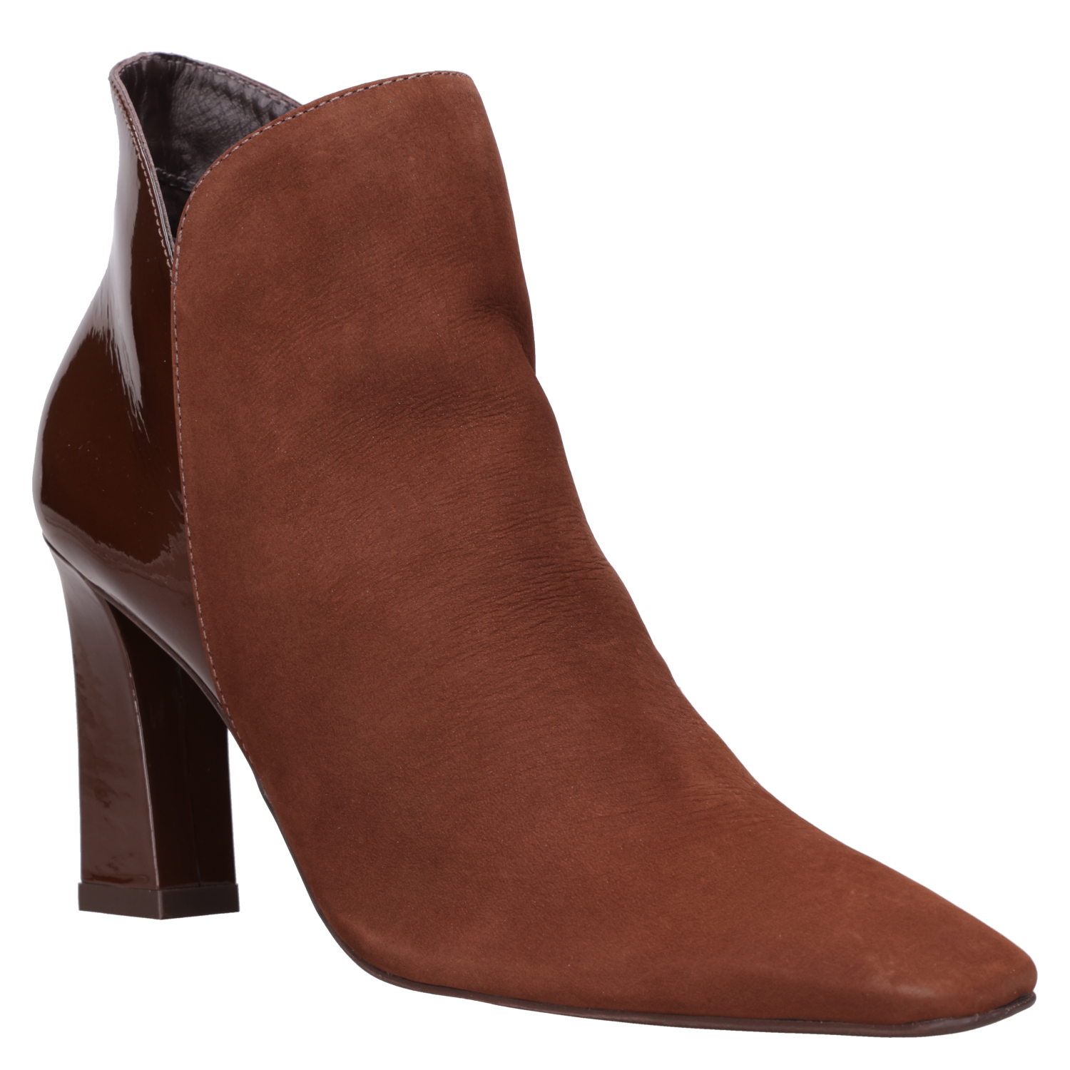 BOTIN FORMAL MUJER MINGO - MIM0140 | MARRON OSCURO - 1