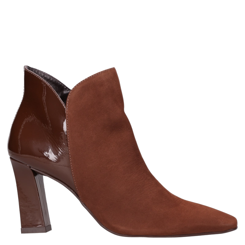 BOTIN FORMAL MUJER MINGO - MIM0140 | MARRON OSCURO - 2