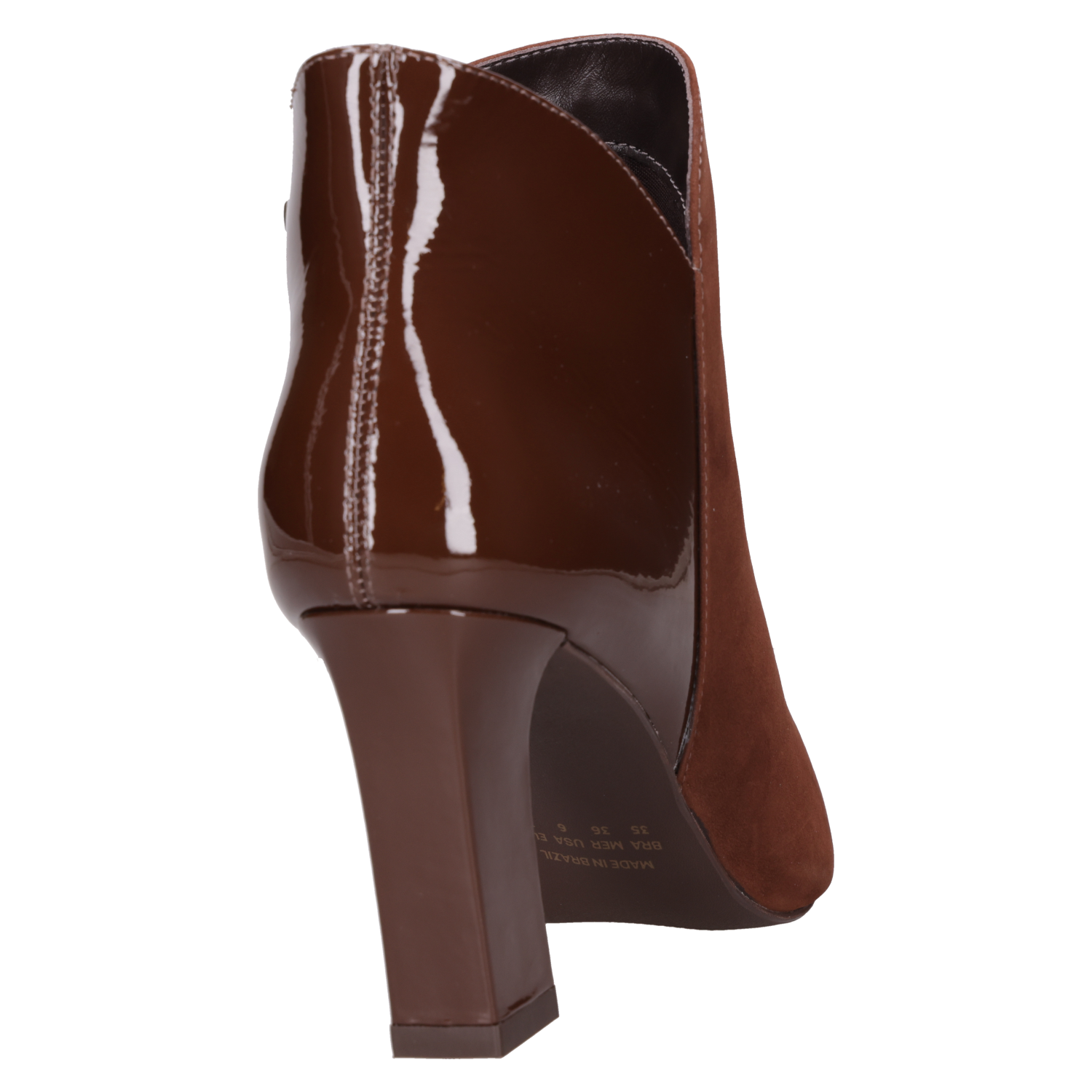 BOTIN FORMAL MUJER MINGO - MIM0140 | MARRON OSCURO - 3