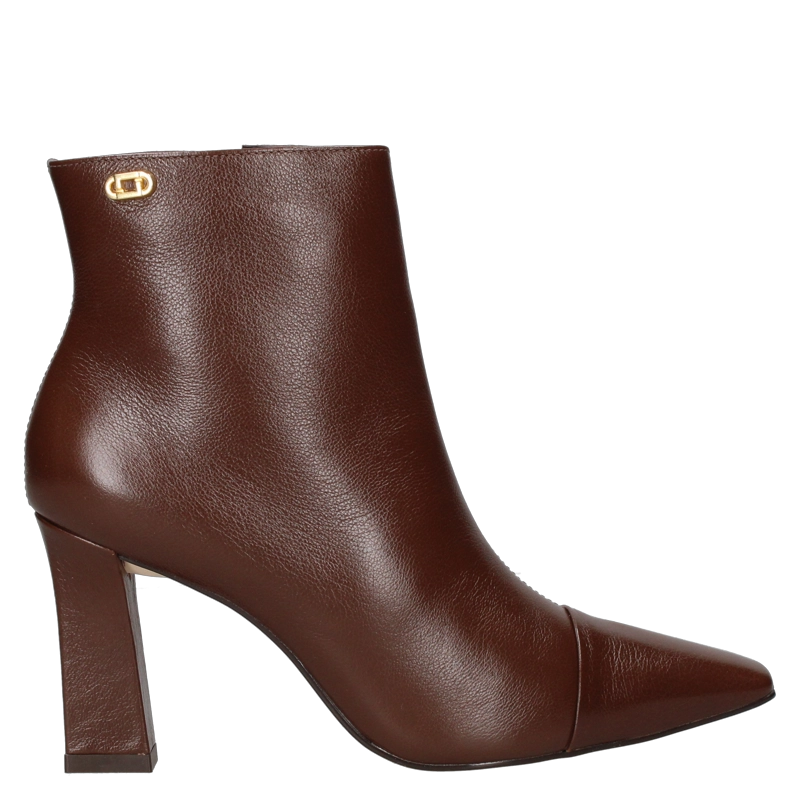BOTIN FORMAL MUJER LUZ DA LUA - LDM0089 | MARRON OSCURO - 2