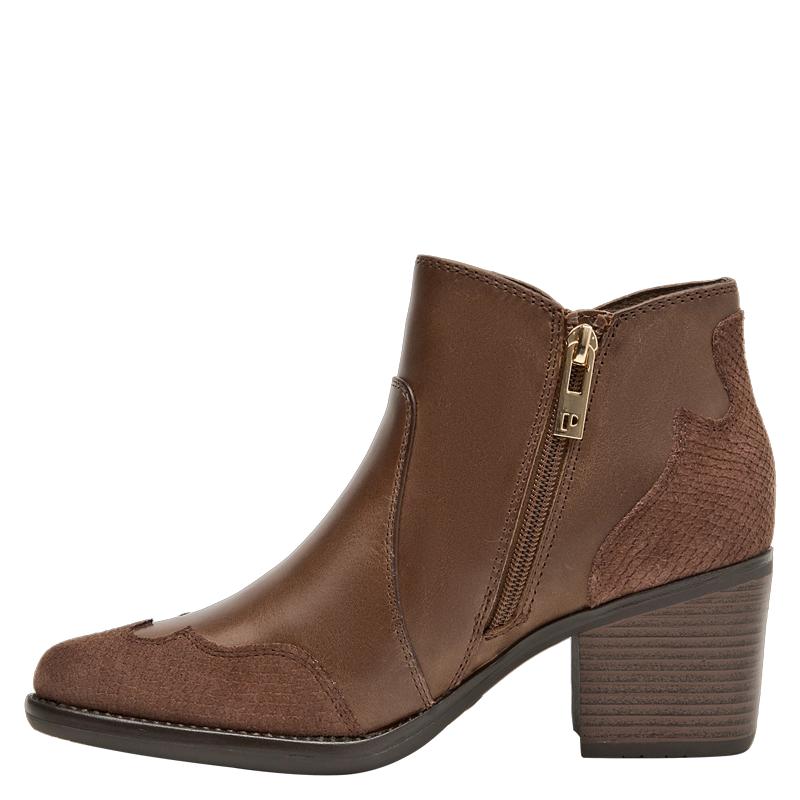 BOTIN CUERO MUJER POLLINI - POM0283 - 4