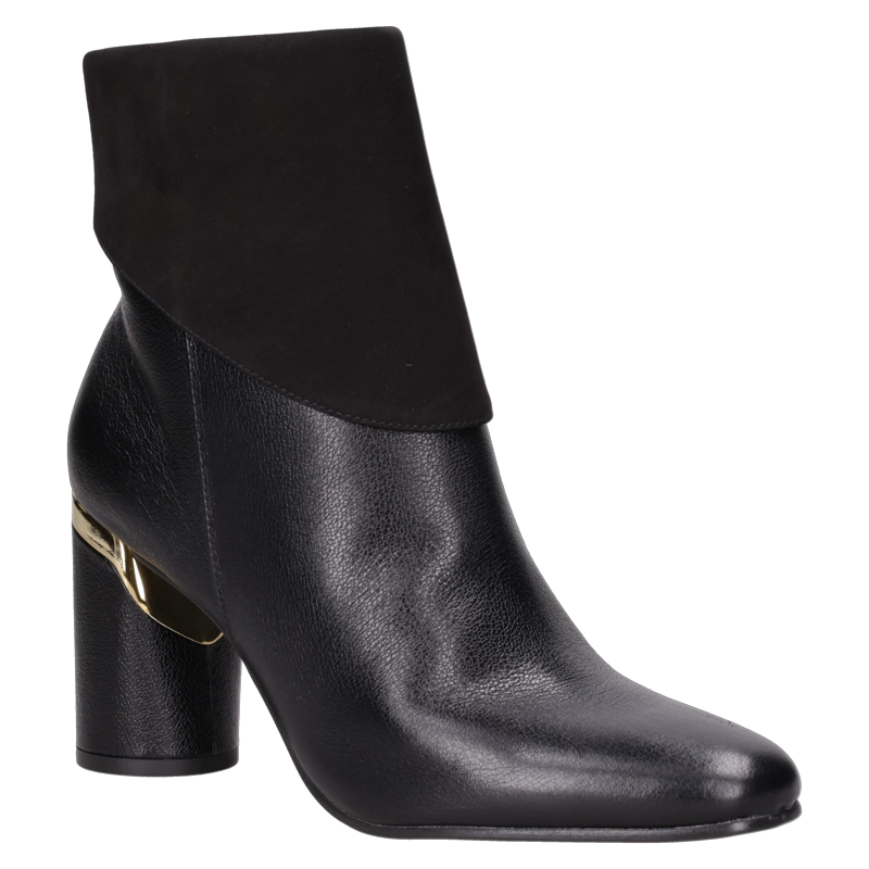 BOTIN FORMAL MUJER MINGO - MIM0136 | NEGRO - 1