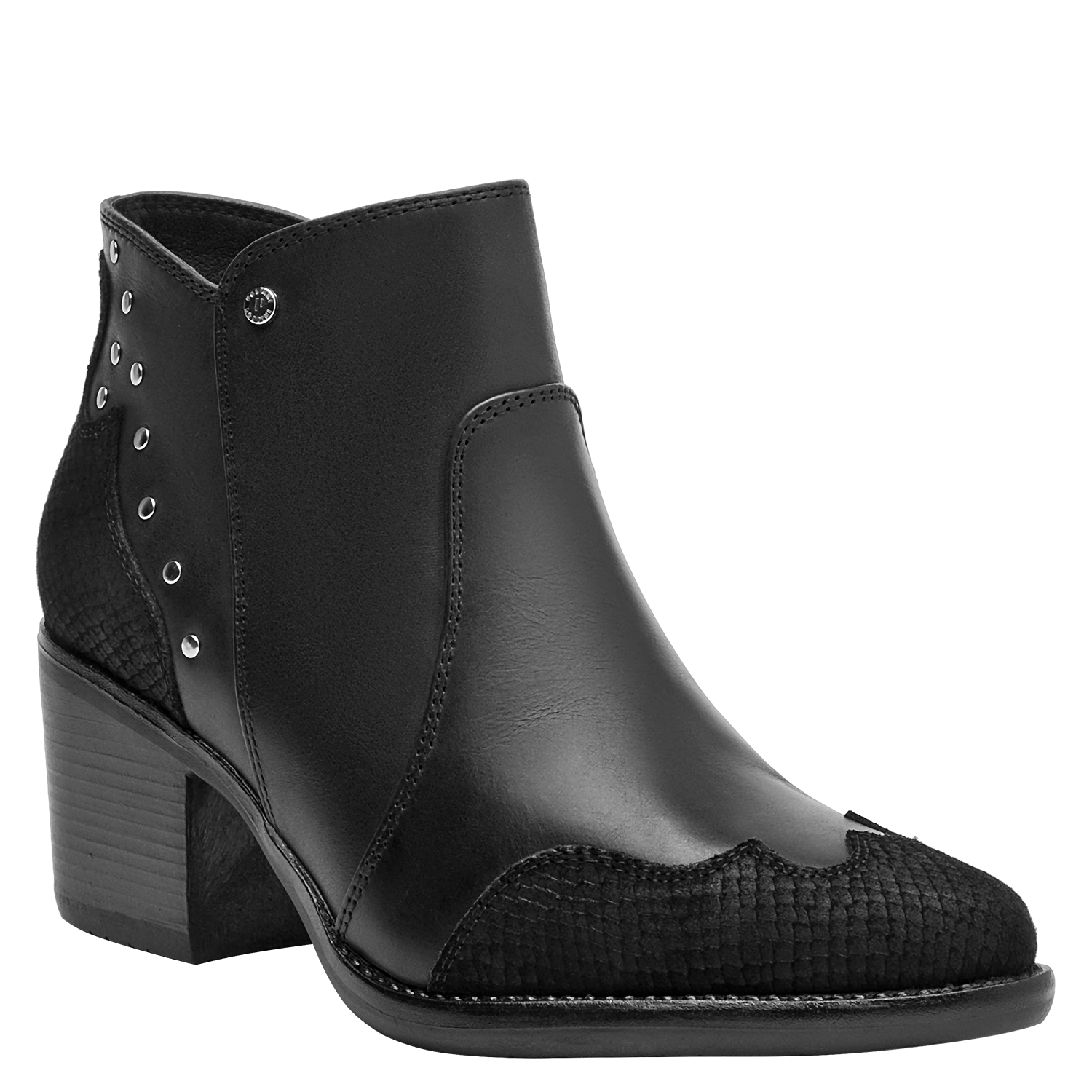 BOTIN CUERO MUJER POLLINI - POM0283 - 2