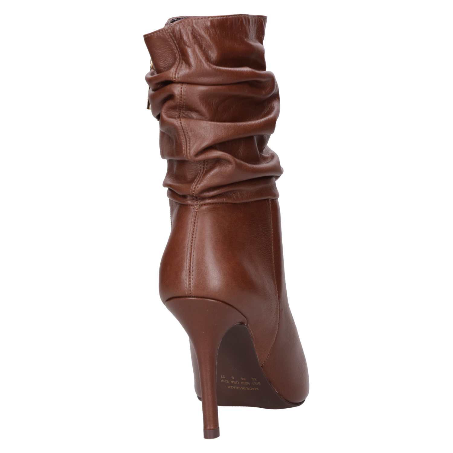 BOTA FORMAL MUJER MINGO - MIM0120 | MARRON OSCURO - 3