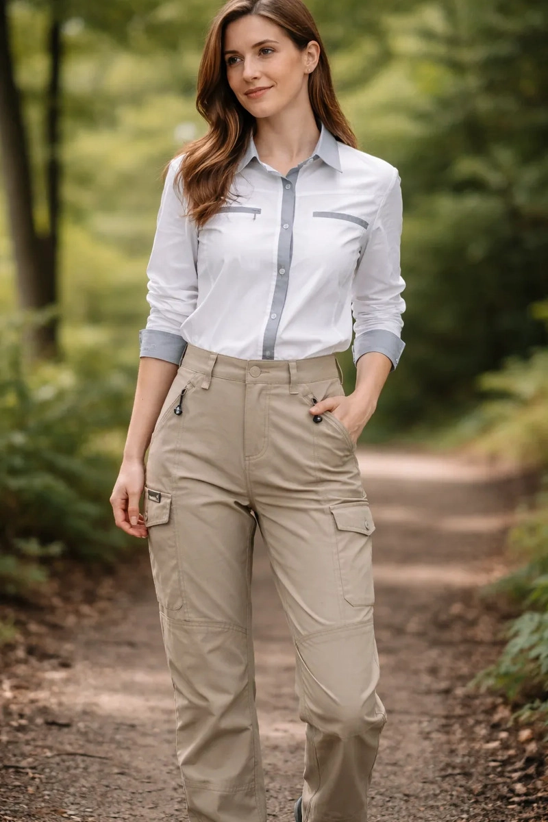 PANTALON TECNICO MUJER WATER REPELENT PANAMA JACK - J965 | BEIGE - 2