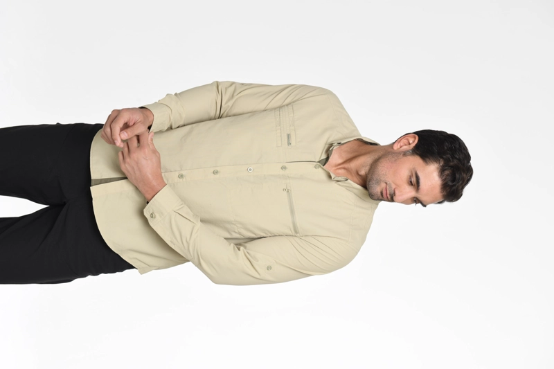 CAMISA TE CNICA HOMBRE PANAMA JACK - J966 | BEIGE - 2