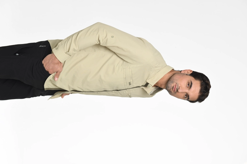 CAMISA TE CNICA HOMBRE PANAMA JACK - J966 | BEIGE - 3