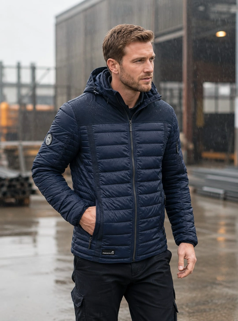 PARKA TE CNICA HOMBRE WATER REPLENT PANAMA JACK - J968 | AZUL - 1