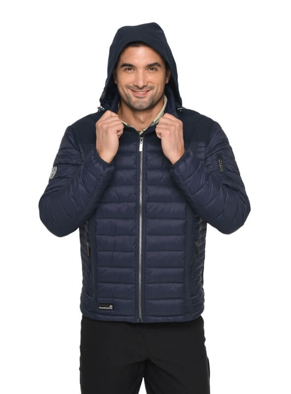 PARKA TE CNICA HOMBRE WATER REPLENT PANAMA JACK - J968 | AZUL - 2