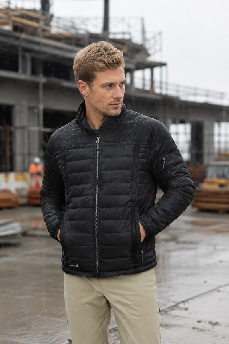 PARKA TE CNICA HOMBRE WATER REPLENT PANAMA JACK - J968 | NEGRO - 1